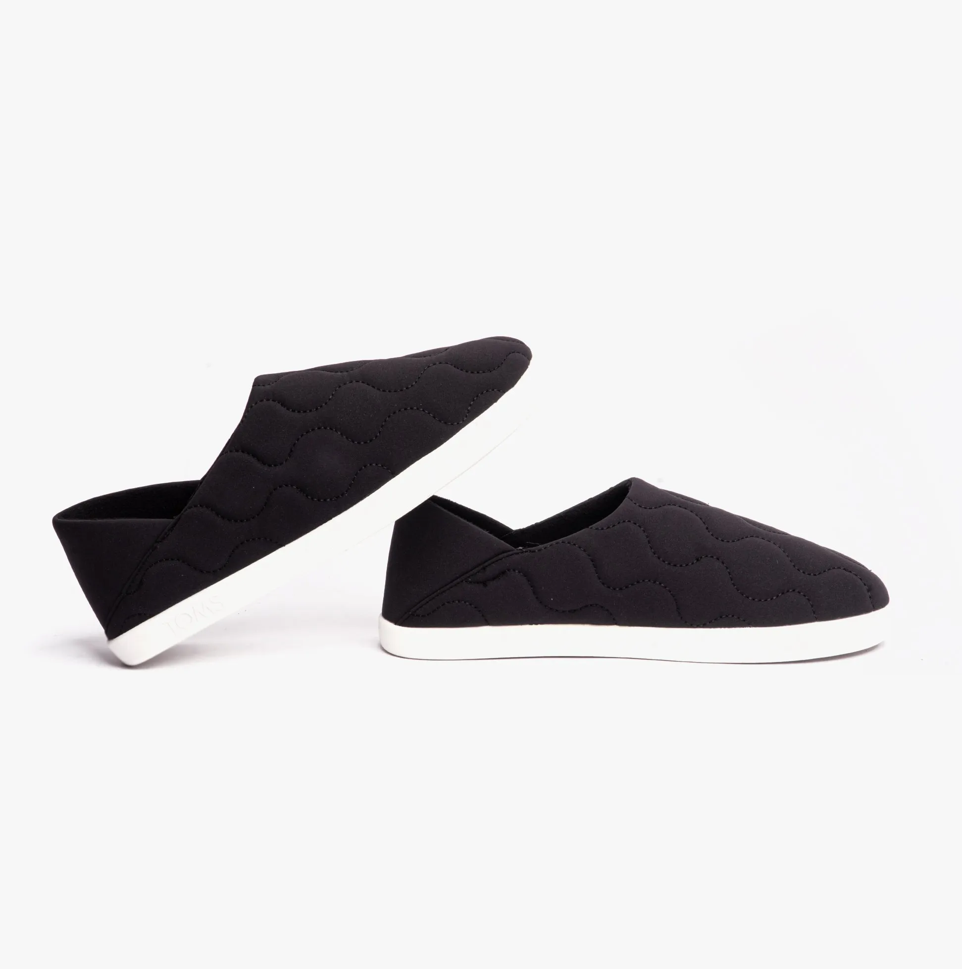 EZRA COTTON RIPSTOP Mens Slippers Black sold by Shuperb product image thumbnail 3