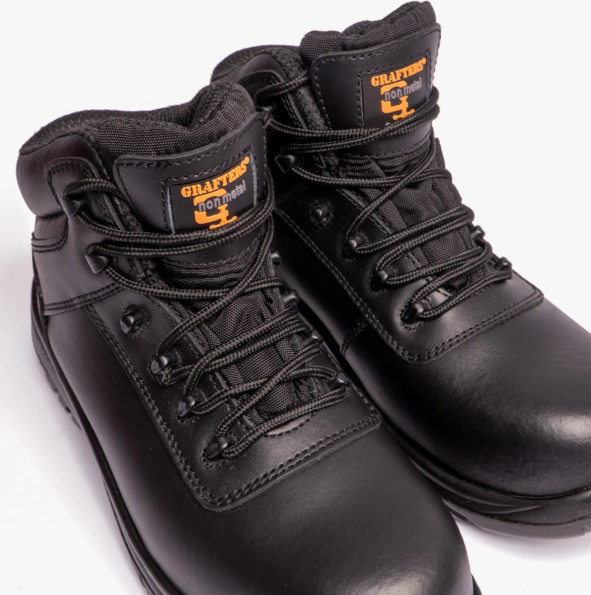Grafters M466A Unisex Composite Toe Safety Boots Black sold by Shuperb product image thumbnail 5