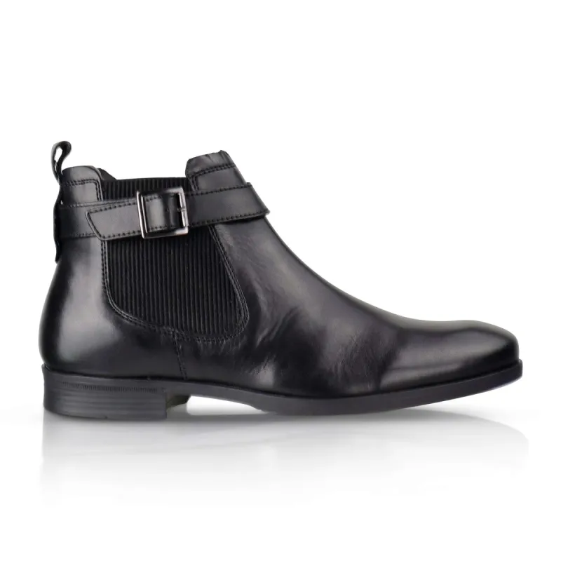 GRAFTON Mens Ankle Boots Black sold by Shuperb