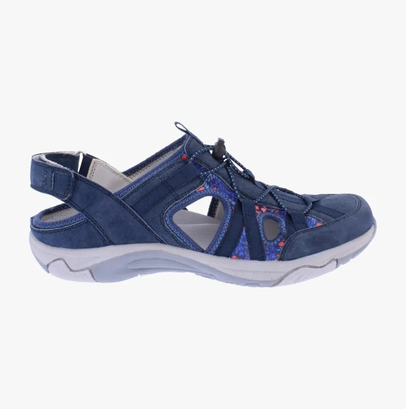 Free Spirit BRYN Womens Sandals Navy sold by Shuperb