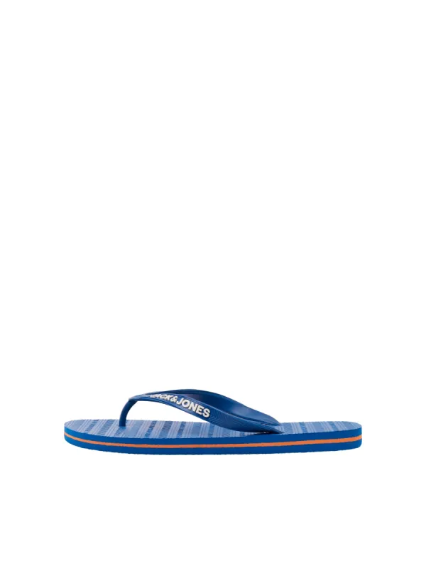 Jack & Jones BASIC Mens Sliders Nautical Blue sold by Shuperb