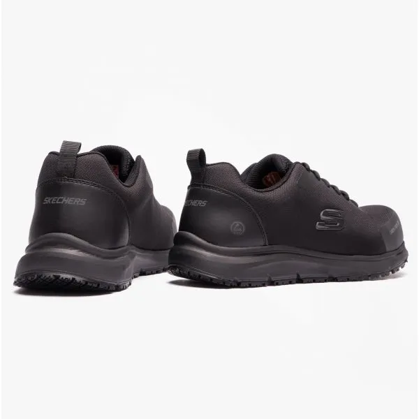 Skechers Work 200090EC ULMUS Mens Safety Trainers Black sold by Shuperb product image thumbnail 3