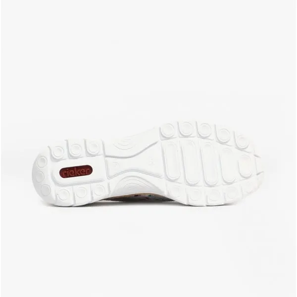 Rieker N42V1-90 Womens Trainers White/Multi sold by Shuperb product image thumbnail 4
