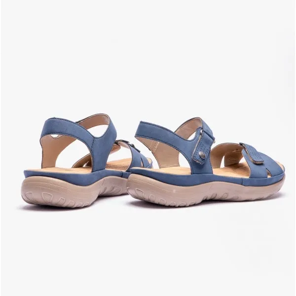 64853-14 Ladies Sandals Blue sold by Shuperb product image thumbnail 3