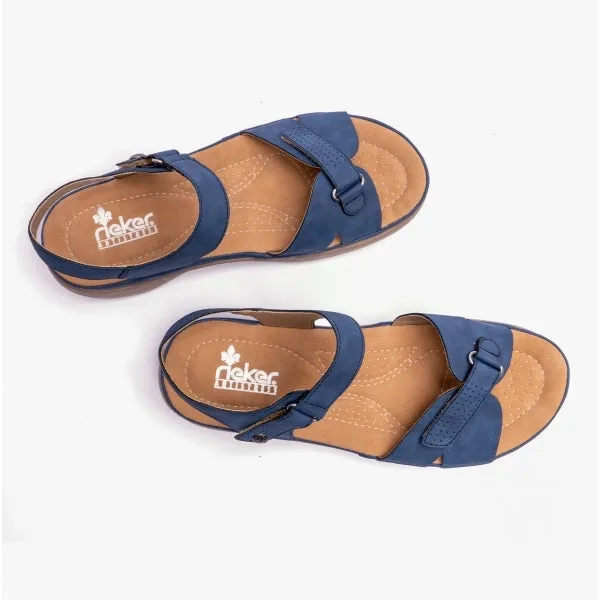 64853-14 Ladies Sandals Blue sold by Shuperb product image thumbnail 5