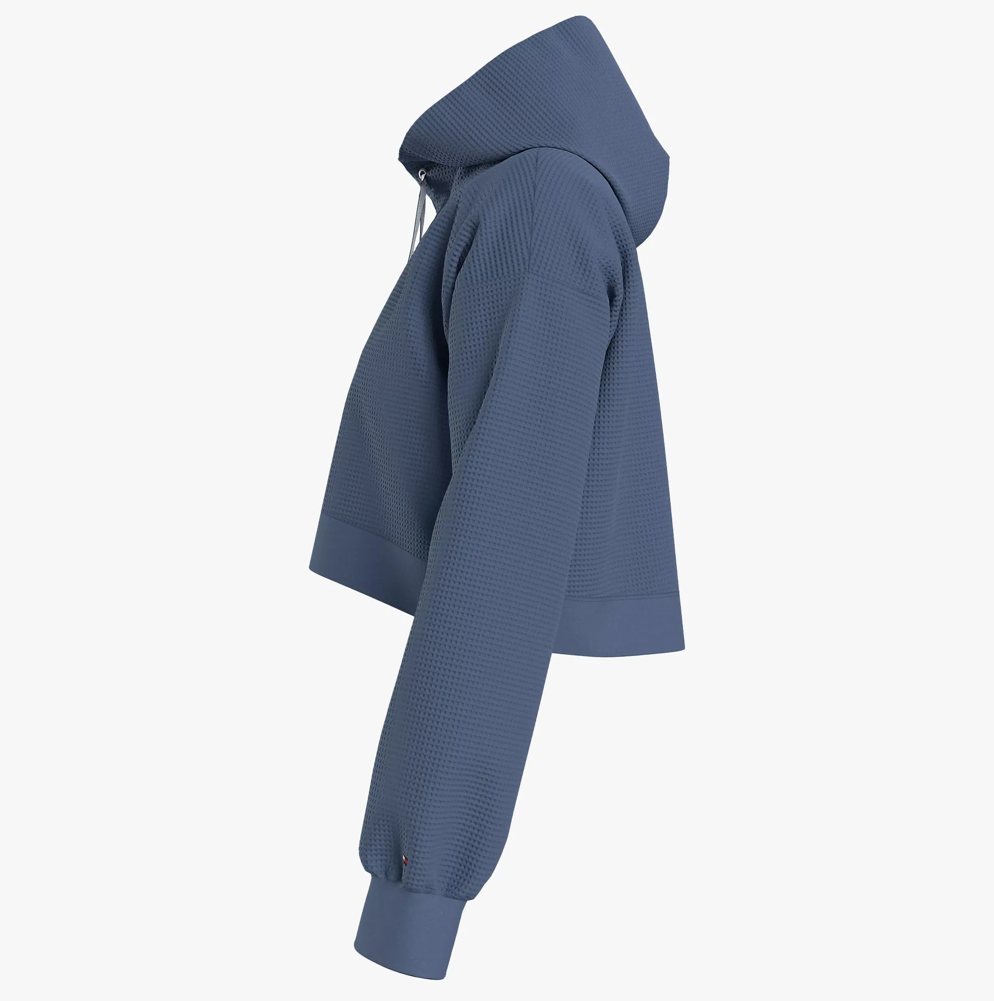Tommy Hilfiger LONG SLEEVE HOODIE Womens Hoodie Iron Blue sold by Shuperb product image thumbnail 3