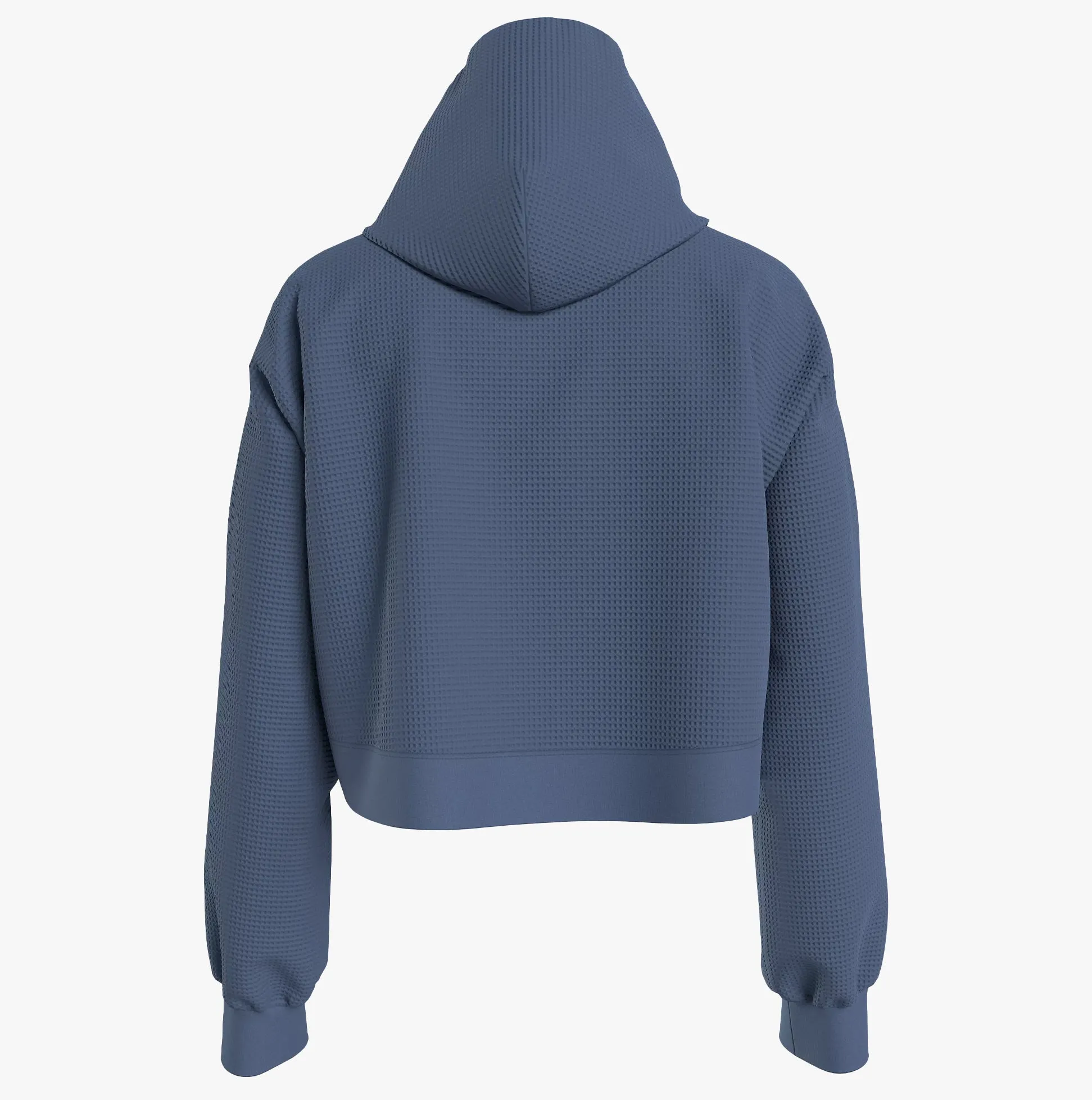 Tommy Hilfiger LONG SLEEVE HOODIE Womens Hoodie Iron Blue sold by Shuperb product image thumbnail 4