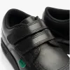 Kickers 114832 FRAGMA LO Boys School Shoes Black sold by Shuperb