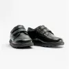 Kickers 114832 FRAGMA LO Boys School Shoes Black sold by Shuperb