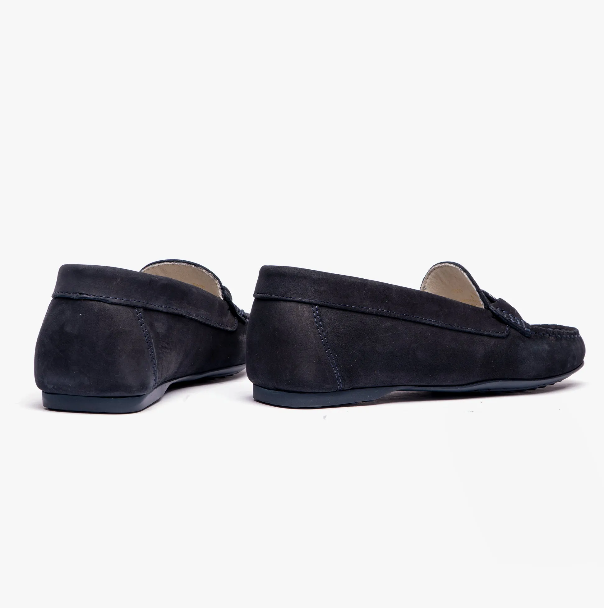 ASTRID Ladies Buckle Loafers Navy sold by Shuperb product image thumbnail 4