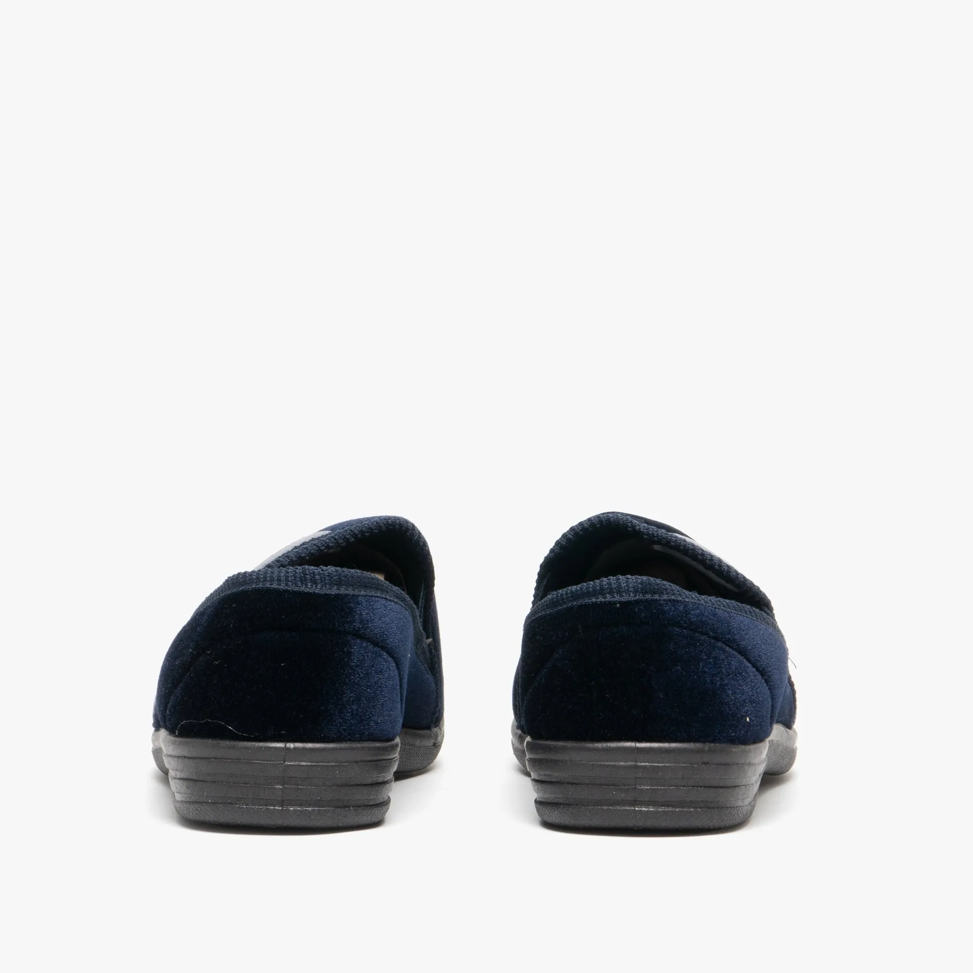Zedzzz AARON Mens Full Slippers Navy/Grey sold by Shuperb product image thumbnail 5