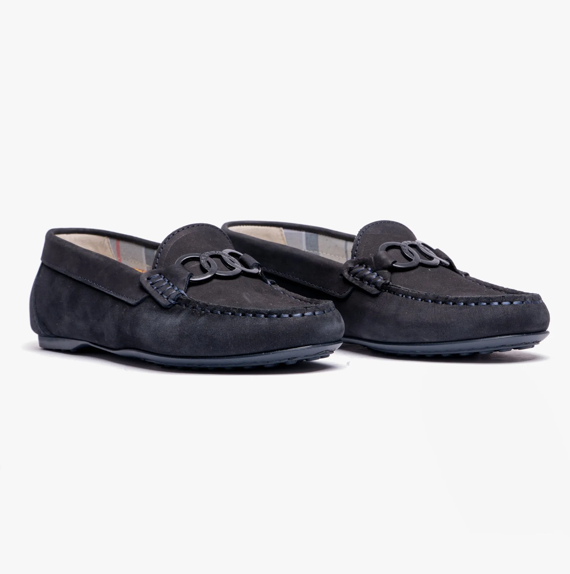 ASTRID Ladies Buckle Loafers Navy sold by Shuperb product image thumbnail 3