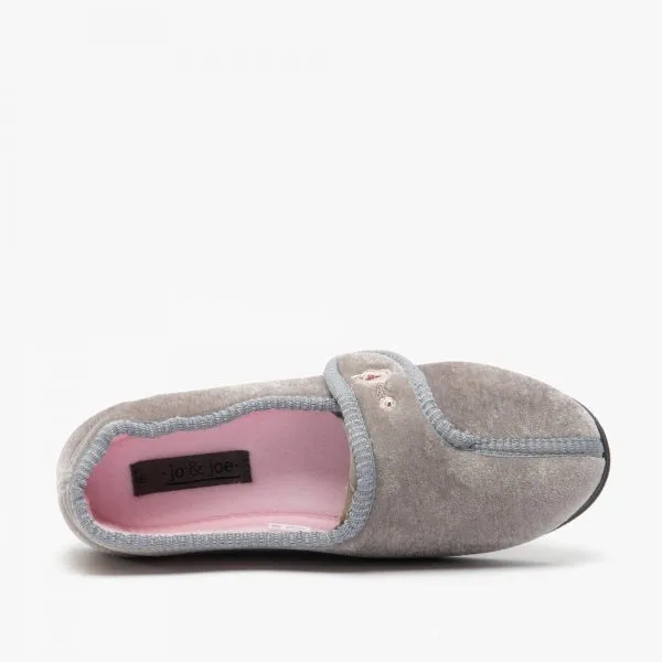 IDA Womens Full Slippers Grey sold by Shuperb product image thumbnail 4