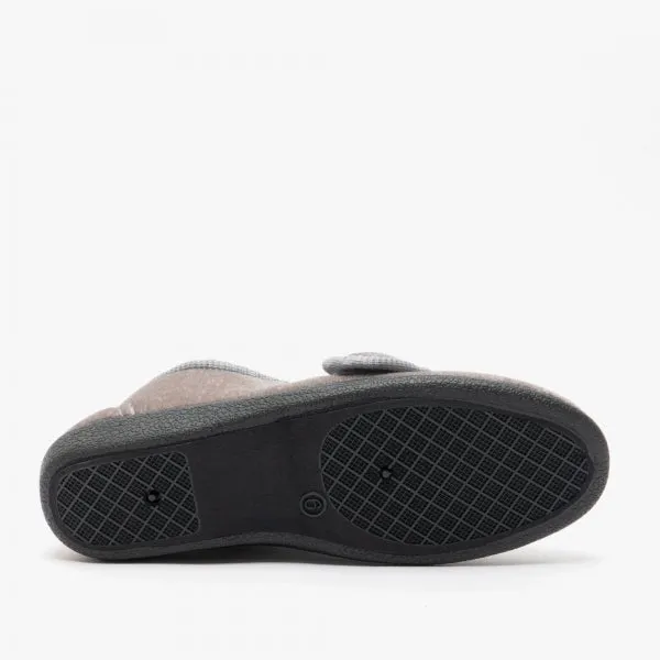 IDA Womens Full Slippers Grey sold by Shuperb product image thumbnail 3