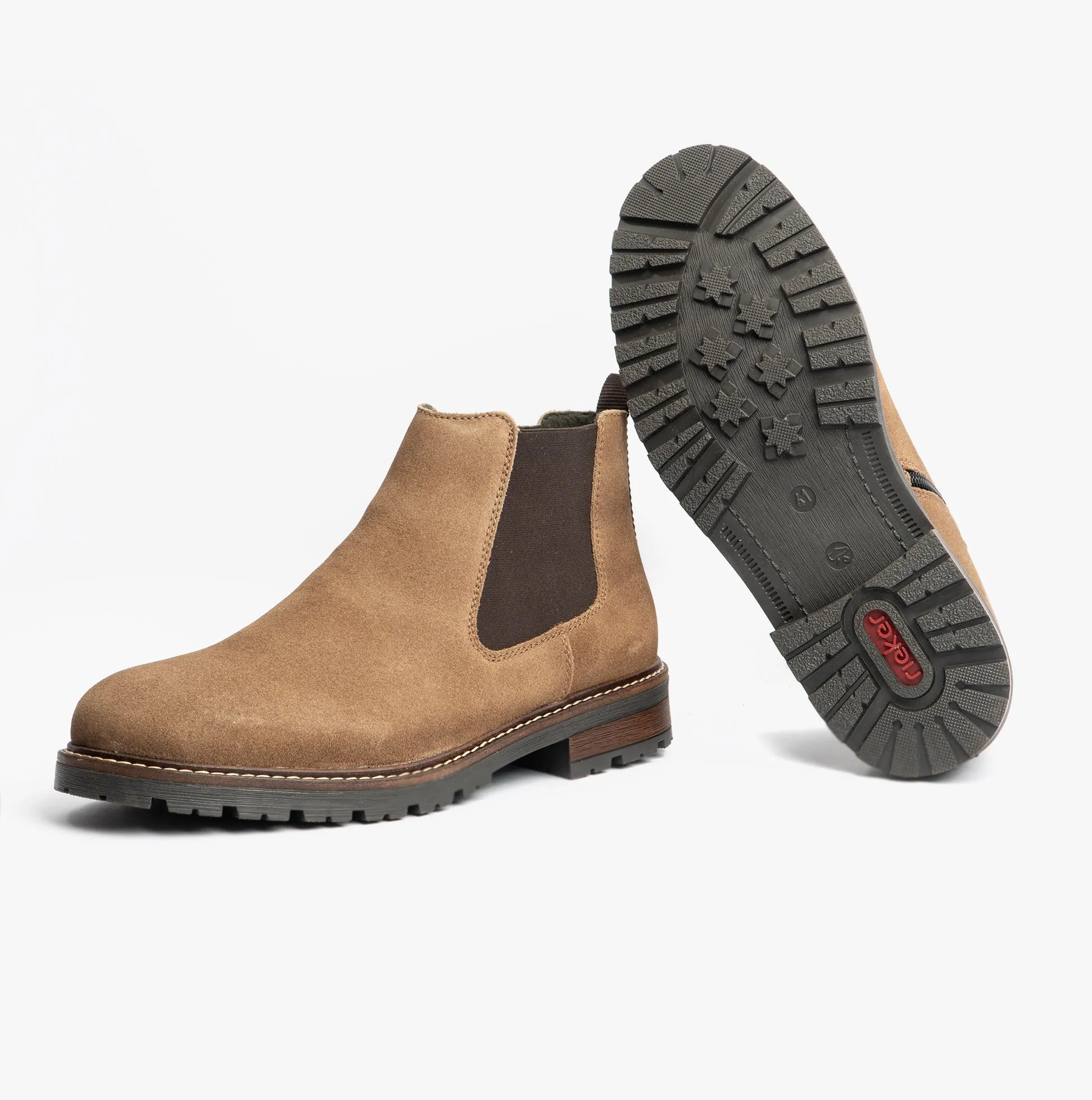 Rieker 32051-64 Mens Ankle Boots Beige sold by Shuperb product image thumbnail 5