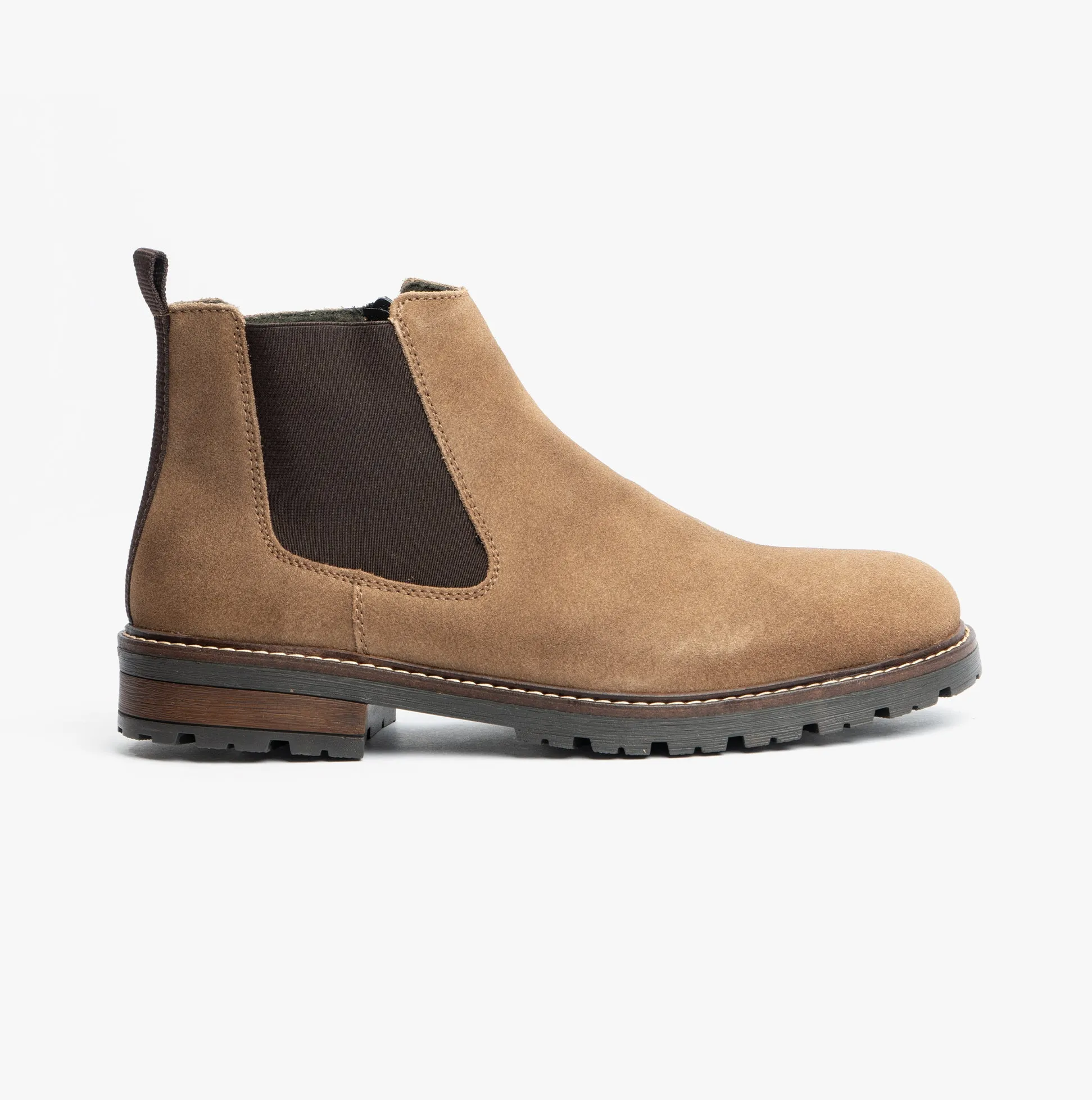 Rieker 32051-64 Mens Ankle Boots Beige sold by Shuperb