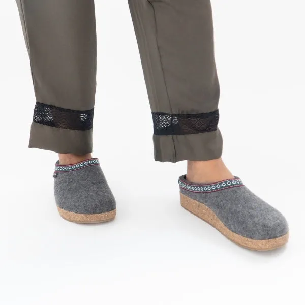 Haflinger FRANZL Womens Wool Clogs Anthracite sold by Shuperb product image thumbnail 3