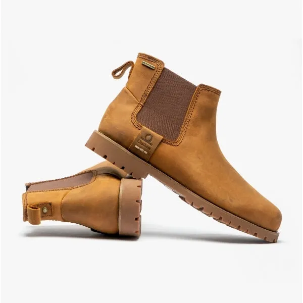 SOUTHILL Mens Leather Chelsea Boots Walnut sold by Shuperb product image thumbnail 5