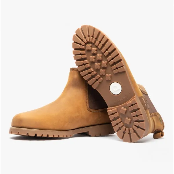 SOUTHILL Mens Leather Chelsea Boots Walnut sold by Shuperb product image thumbnail 4