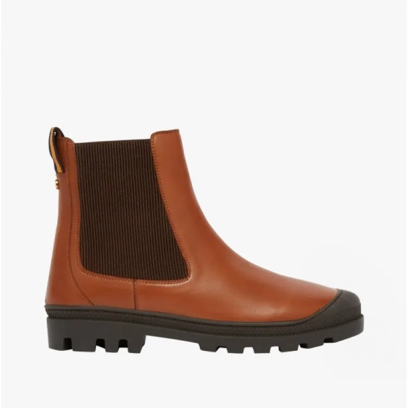 Joules CARNABY Womens Leather Chelsea Boots Tan sold by Shuperb