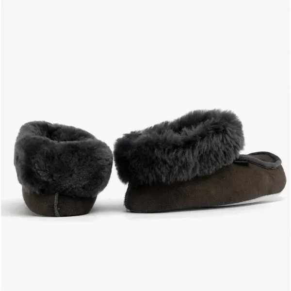 Shepherd MOA Womens Sheepskin Slipper Boots Asphalt sold by Shuperb product image thumbnail 3
