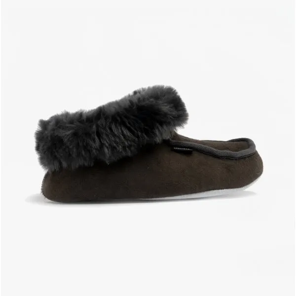 Shepherd MOA Womens Sheepskin Slipper Boots Asphalt sold by Shuperb
