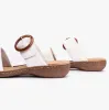 Rieker 60894-80 Womens Sandals White sold by Shuperb