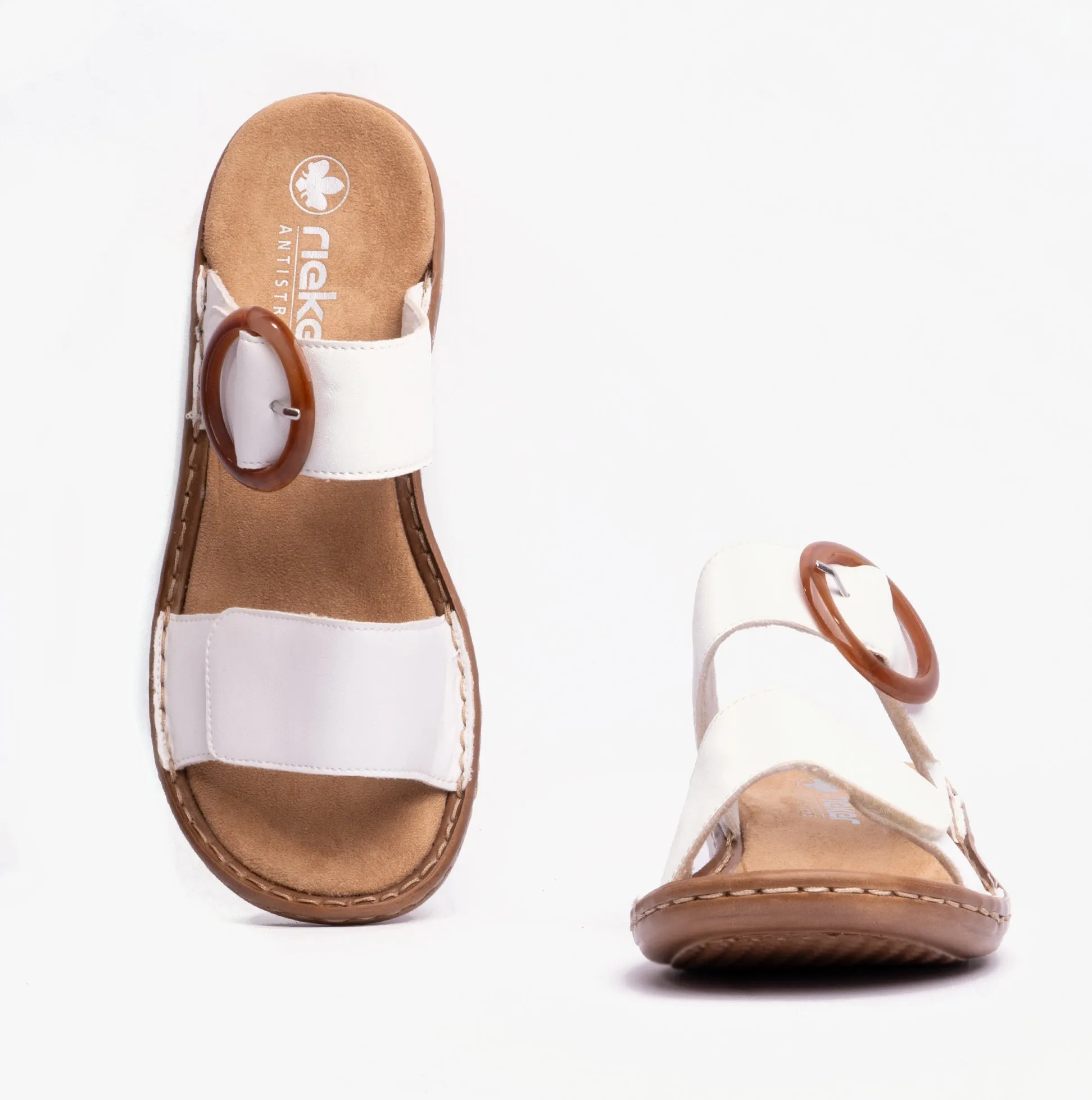 Rieker 60894-80 Womens Sandals White sold by Shuperb product image thumbnail 3