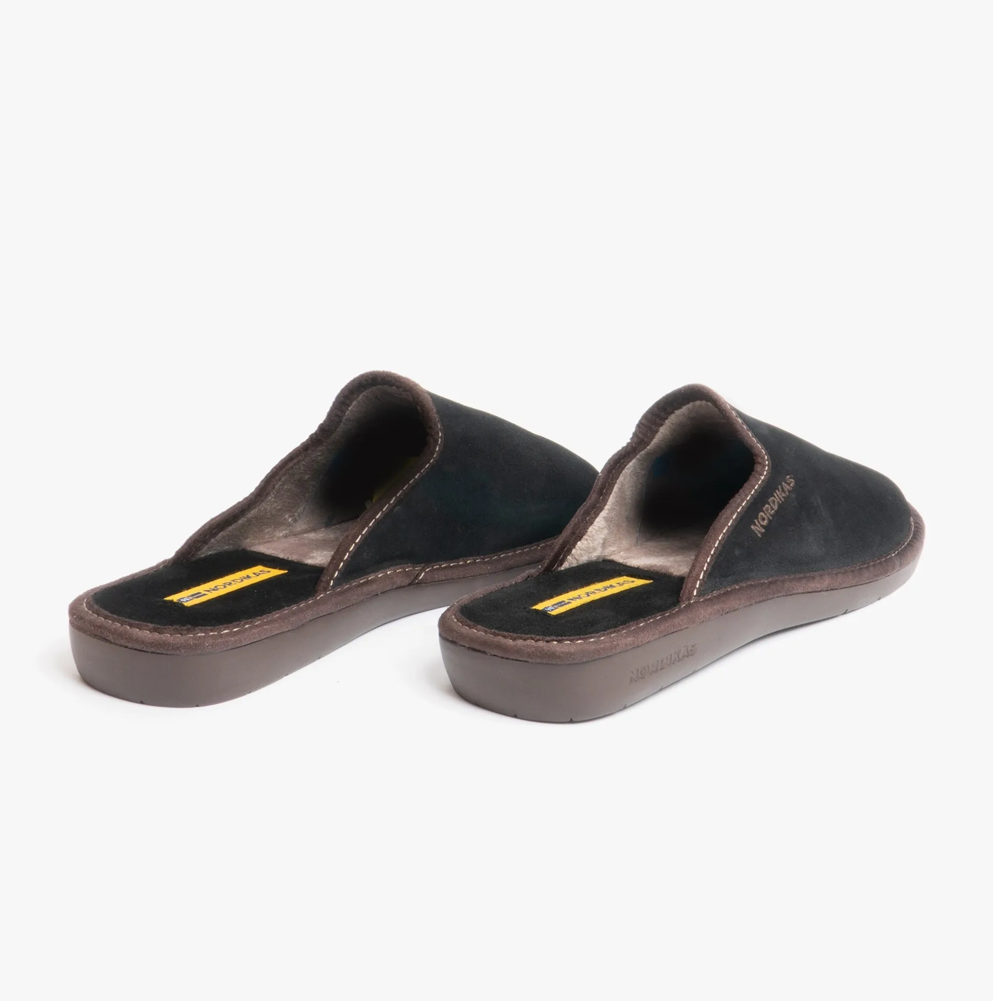 131 (AFELPADO) Mens Mule Slippers Black sold by Shuperb product image thumbnail 2