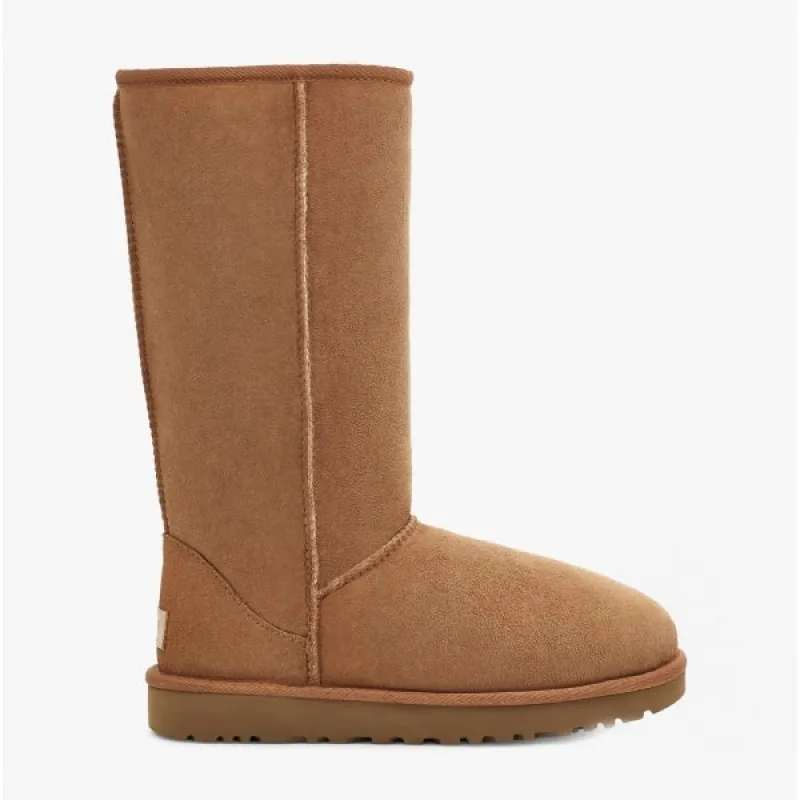 UGG CLASSIC TALL II Womens Sheepskin Boots Chestnut sold by Shuperb