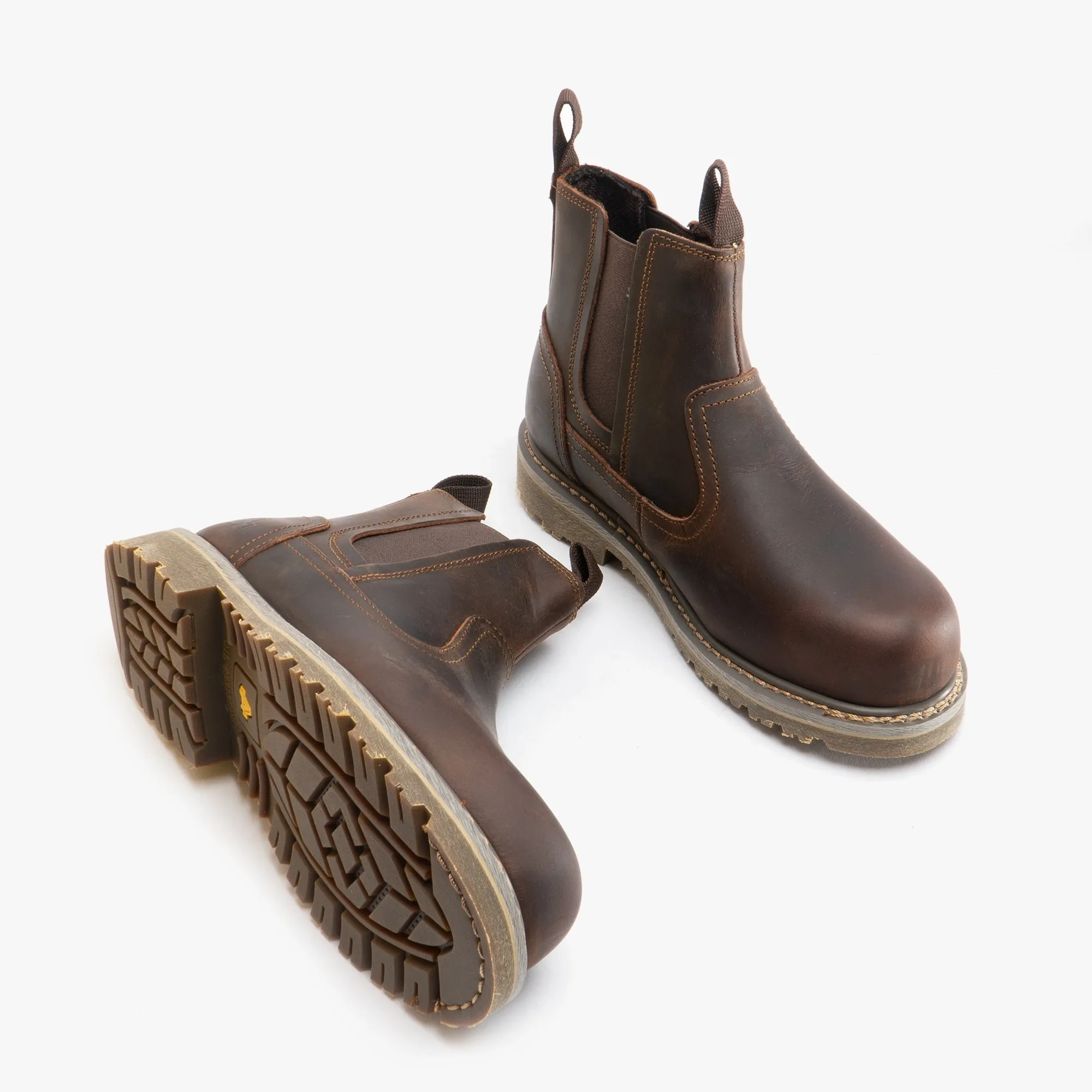 Amblers Safety ALICE Womens Leather Safety Dealer Boots Brown sold by Shuperb product image thumbnail 2