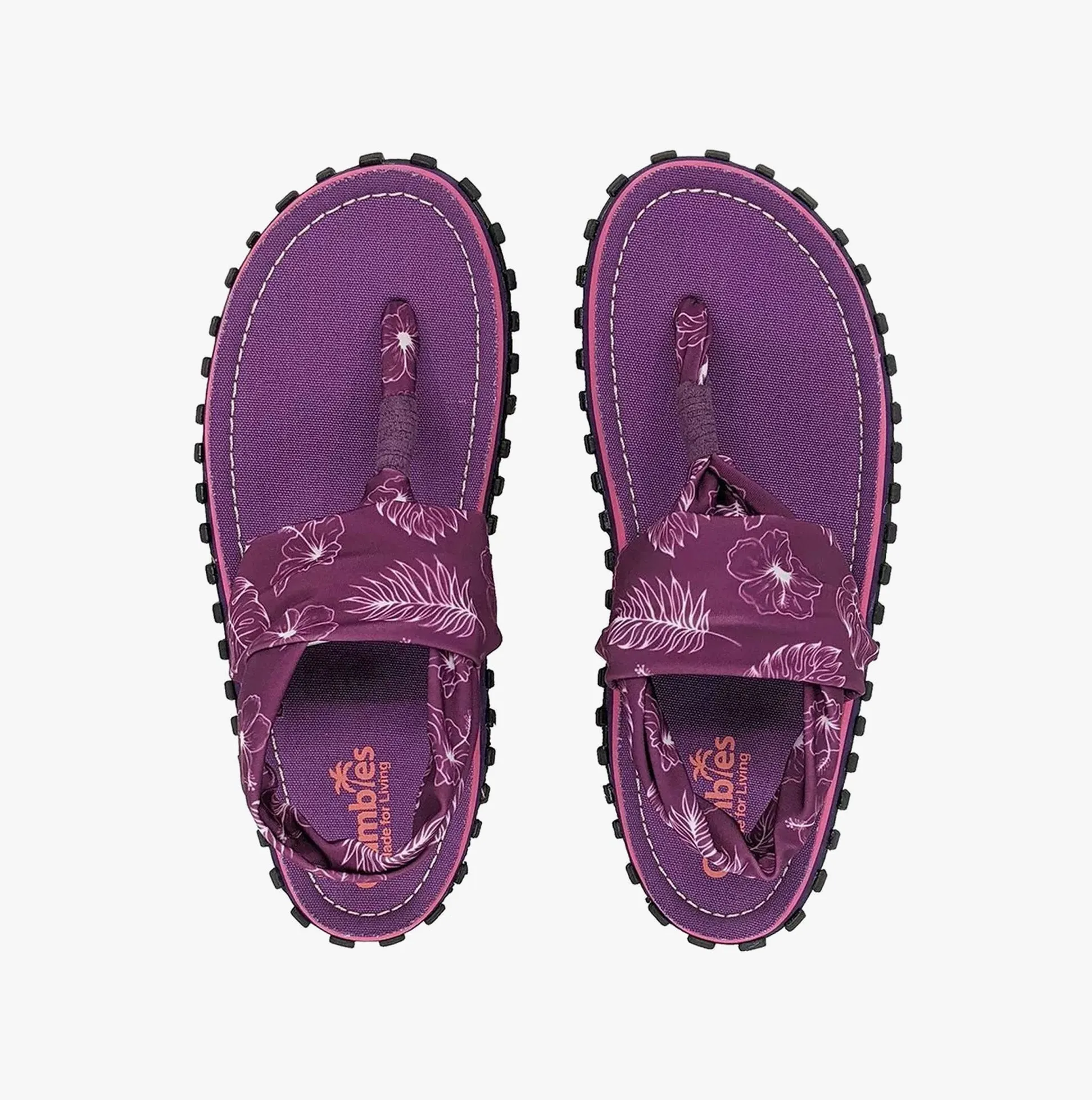 Gumbies SLINGBACK Womens Canvas Toe Post Sandals Purple sold by Shuperb product image thumbnail 2