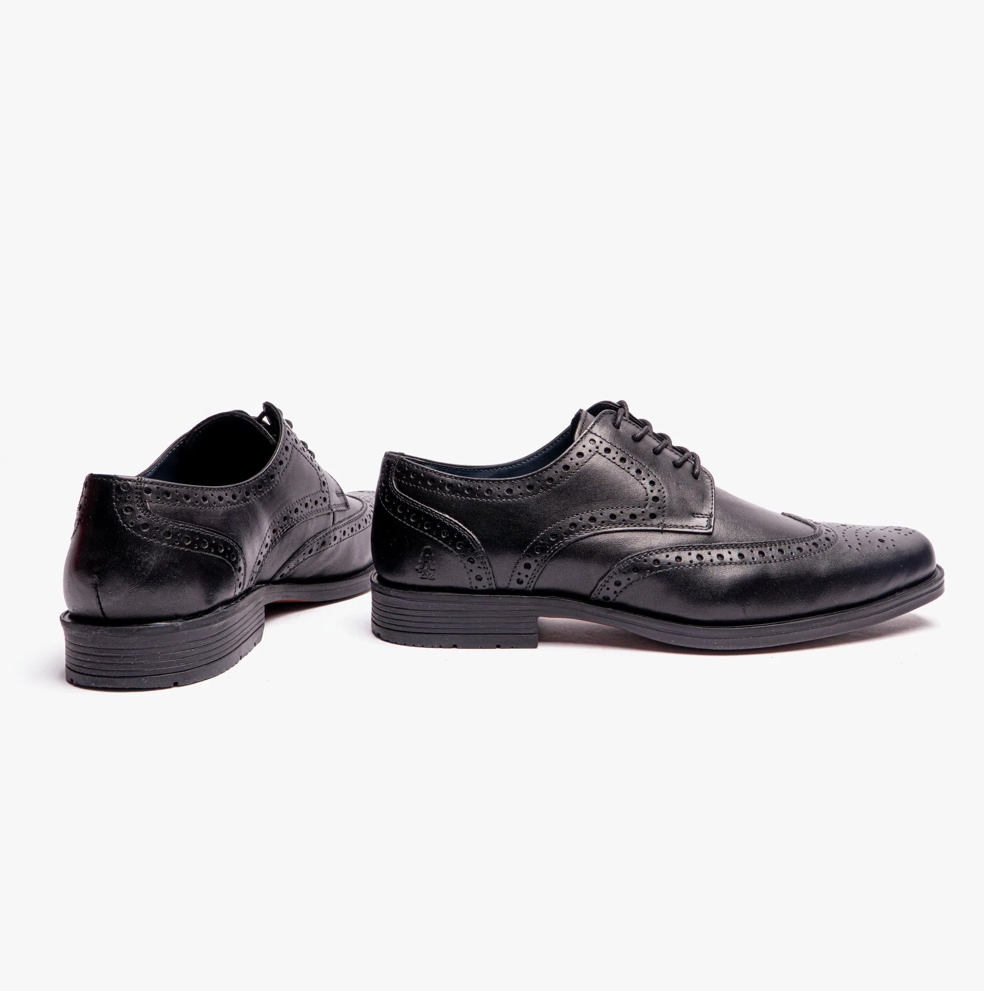 Hush Puppies BRACE Mens Lace-Up Brogues Black sold by Shuperb product image thumbnail 3