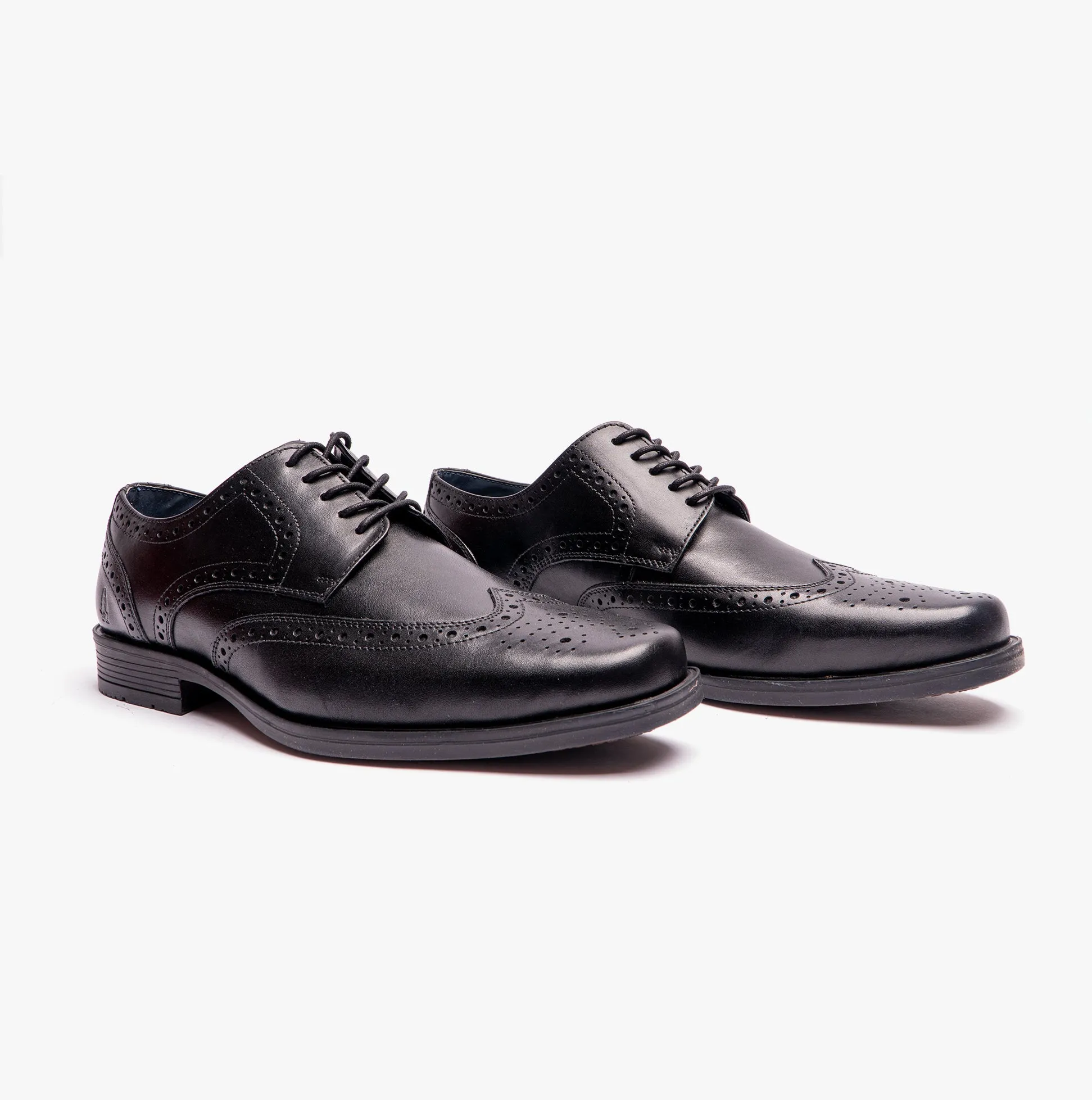 Hush Puppies BRACE Mens Lace-Up Brogues Black sold by Shuperb product image thumbnail 2