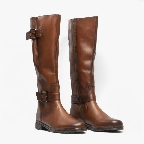 Gabor NEVADA Womens Leather Tall Boots Brown sold by Shuperb product image thumbnail 2