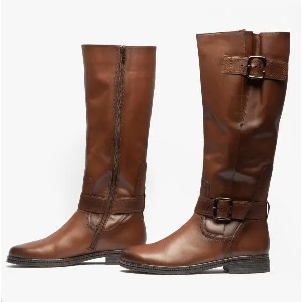 Gabor NEVADA Womens Leather Tall Boots Brown sold by Shuperb product image thumbnail 5