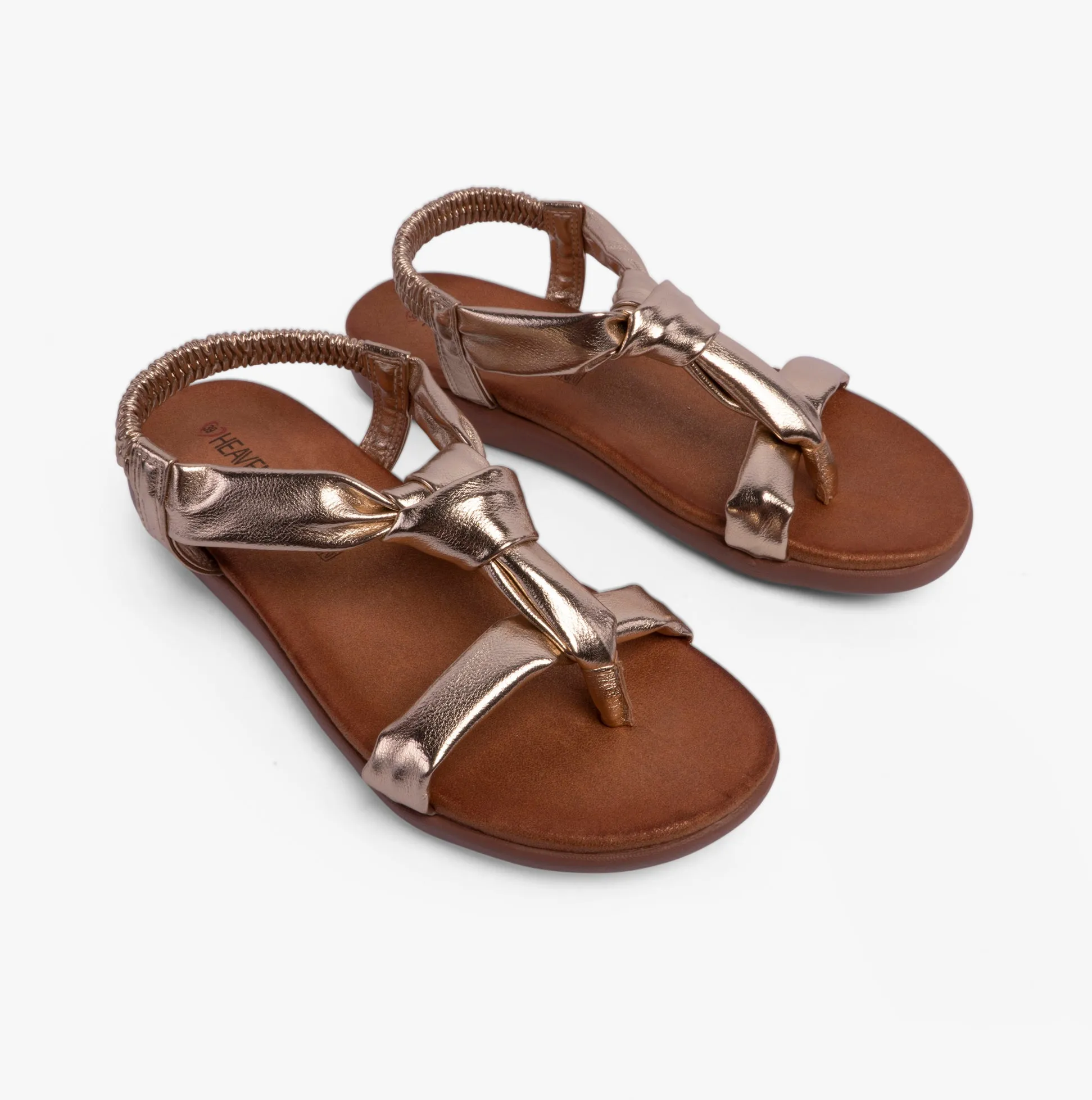 Heavenly Feet BUTTERCUP Womens Sandals Gold sold by Shuperb product image thumbnail 2