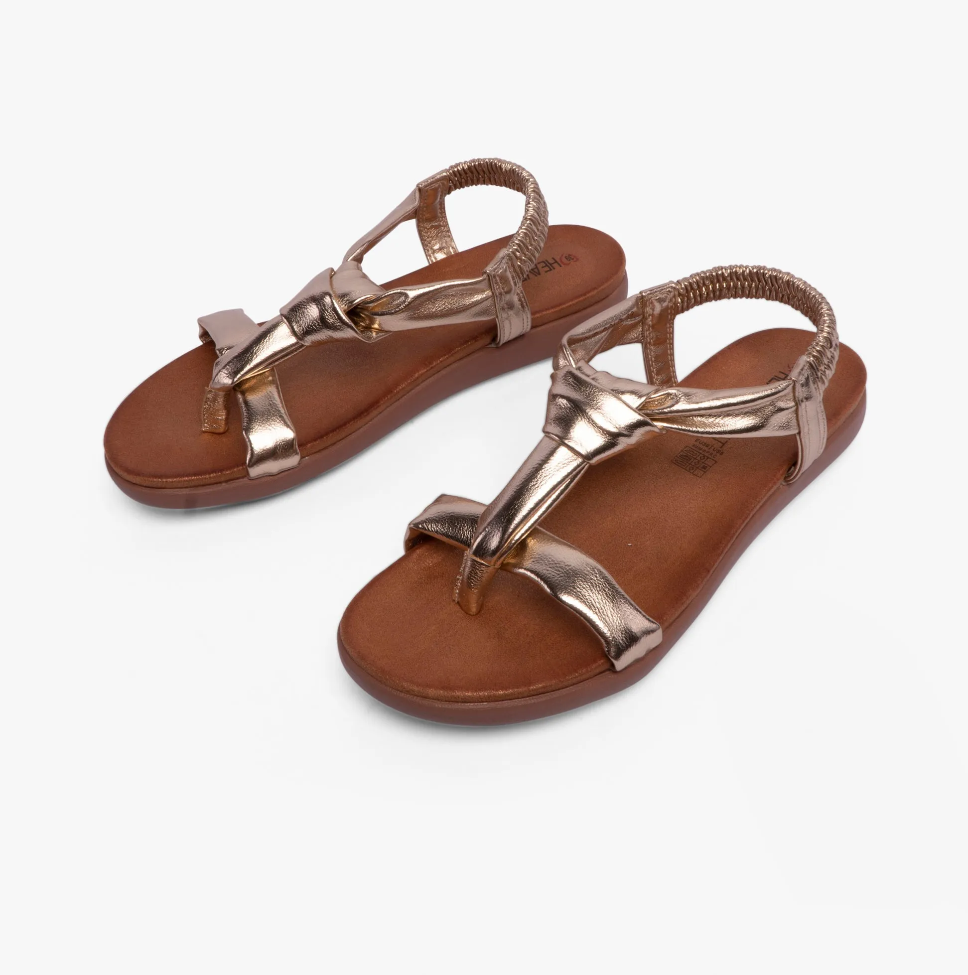 Heavenly Feet BUTTERCUP Womens Sandals Gold sold by Shuperb product image thumbnail 4