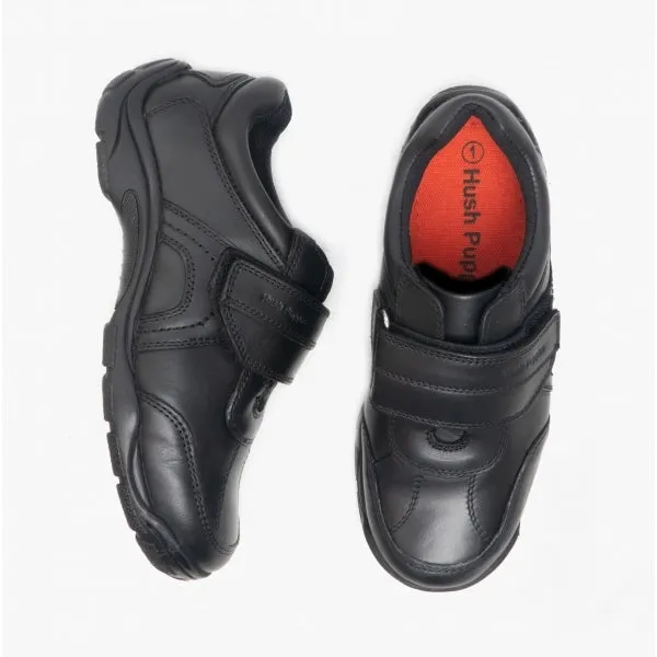 ARLO JUNIOR Boys Leather School Shoes Black sold by Shuperb product image thumbnail 2