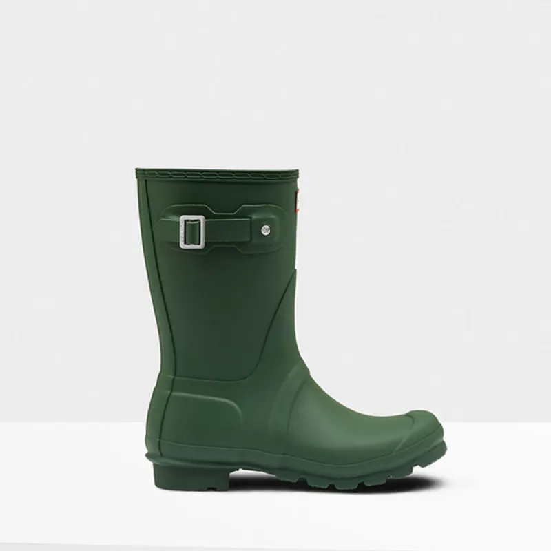 ORIGINAL SHORT Womens Wellies Hunter Green sold by Shuperb