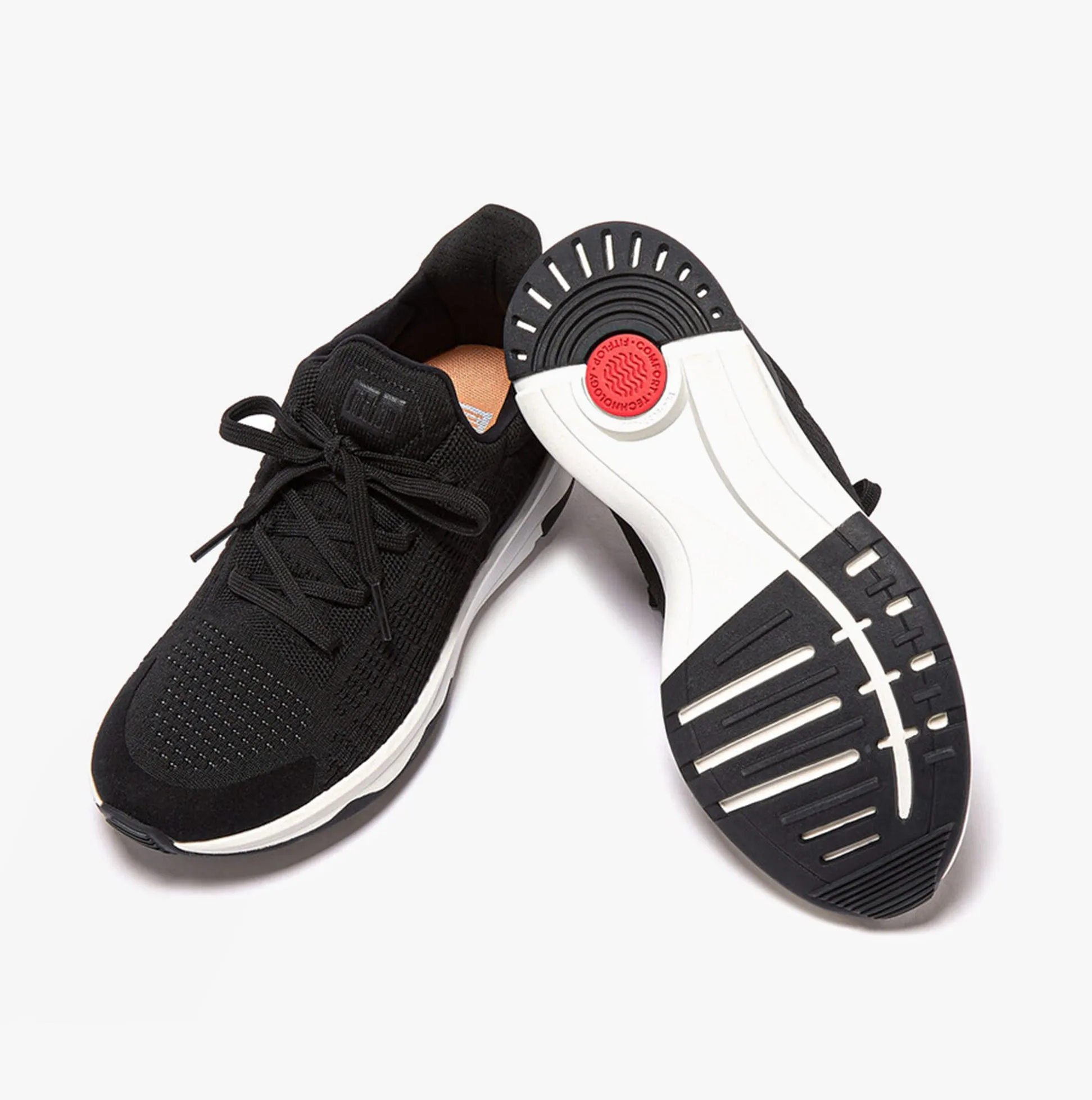 FitFlop VITAMIN FFX Womens Knit Sport Trainers Black Mix sold by Shuperb product image thumbnail 5