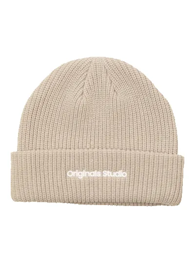 Jack & Jones VESTERBRO Mens Beanie Moonbeam sold by Shuperb product image thumbnail 3