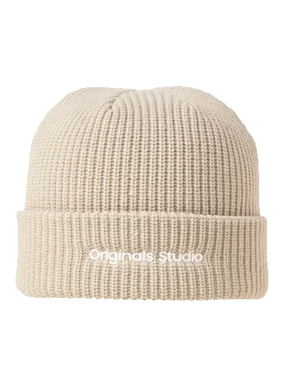 Jack & Jones VESTERBRO Mens Beanie Moonbeam sold by Shuperb