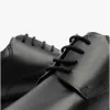 TRISTAN SNR Boys Leather School Shoes Black sold by Shuperb