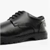 TRISTAN SNR Boys Leather School Shoes Black sold by Shuperb