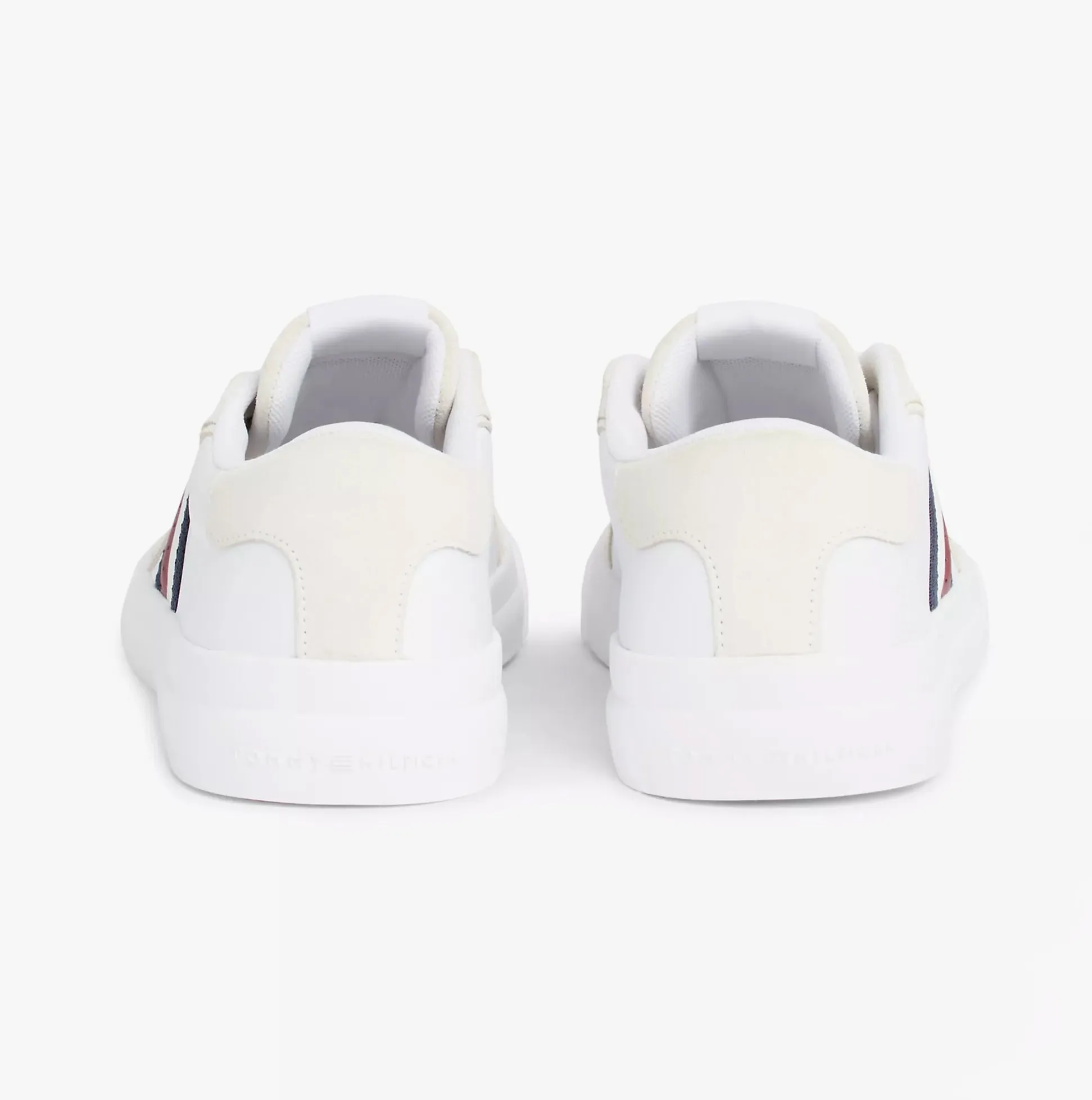 Tommy Hilfiger CUPSET RWB LEATHER Mens Sneakers White sold by Shuperb product image thumbnail 3