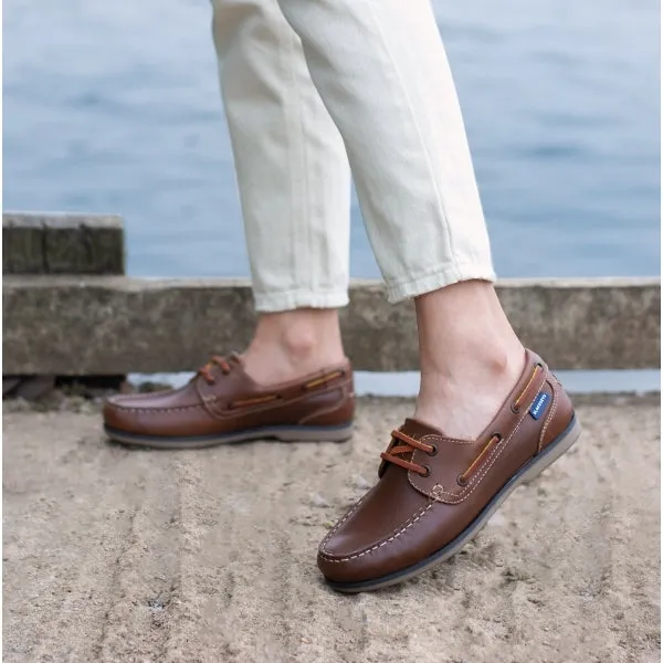 Blakeseys SOPHIE Womens Leather Deck Shoes Waxy Brown sold by Shuperb product image thumbnail 2