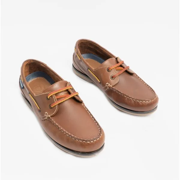 Blakeseys SOPHIE Womens Leather Deck Shoes Waxy Brown sold by Shuperb product image thumbnail 3