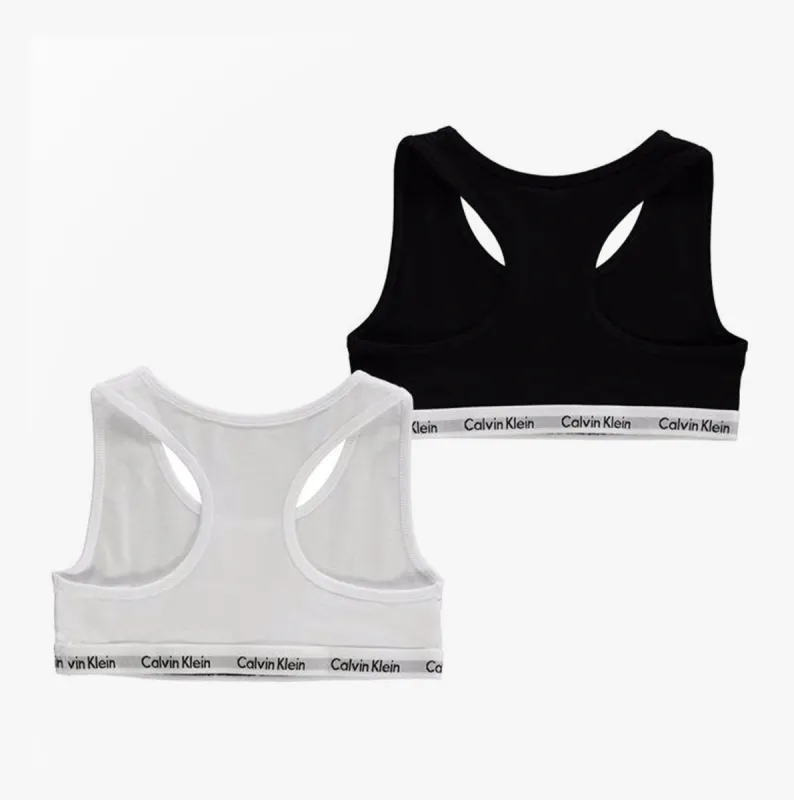 BRALETTE 2 Pack Girls Bra White/Black sold by Shuperb