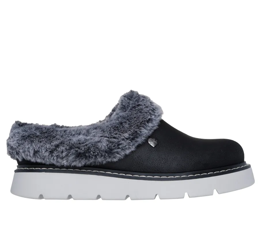 114762/BLK KEEPSAKES LITE - COZY BLEND Womens Slippers Black sold by Shuperb